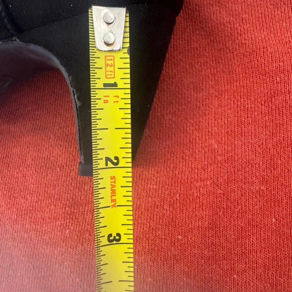 Black Women's Ankle Boots with heel - Picture 4 of 4